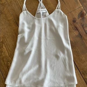 Light gray Naked Zebra cami